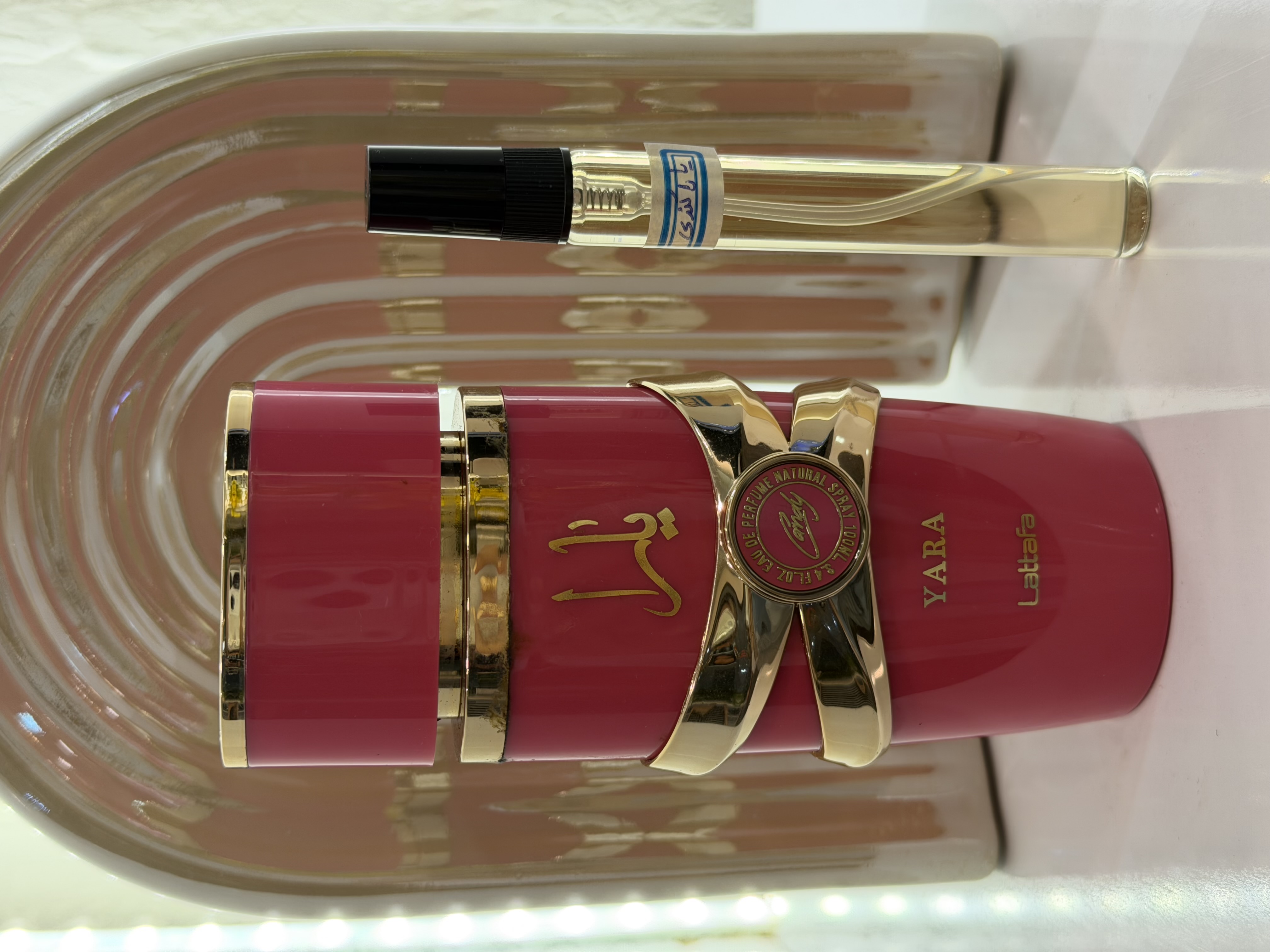 دکانت ۱۰ میل عطر لطافه یارا کندی ۱۰۰ میل اورحینال